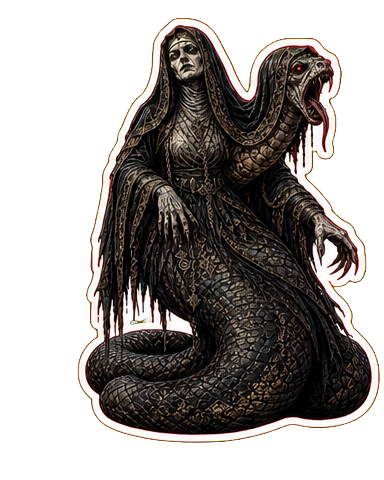 Unnamed serpent entity sticker