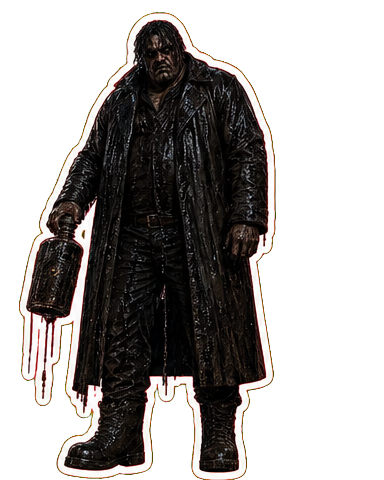 Unnamed red-eyed entity sticker