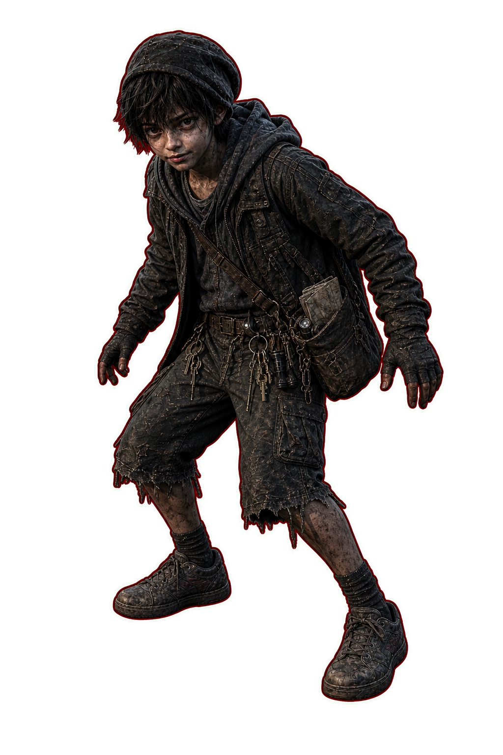 Small unnamed boy entity sticker